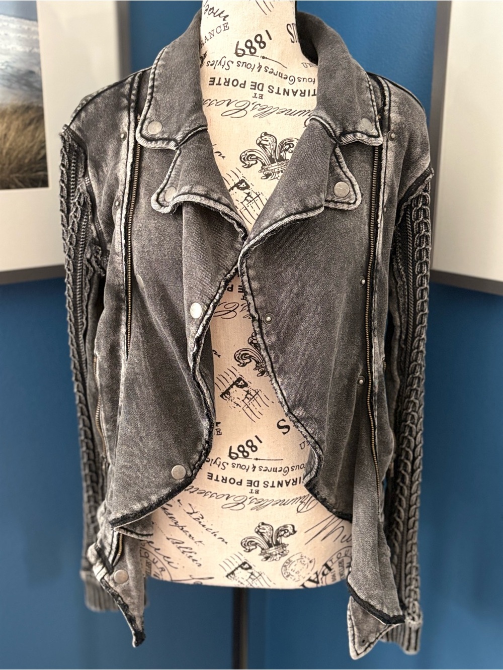 Free People moto jacket